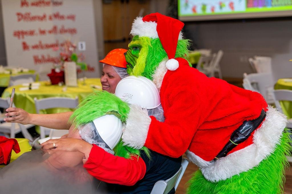 Grinch character Buford Event Planner