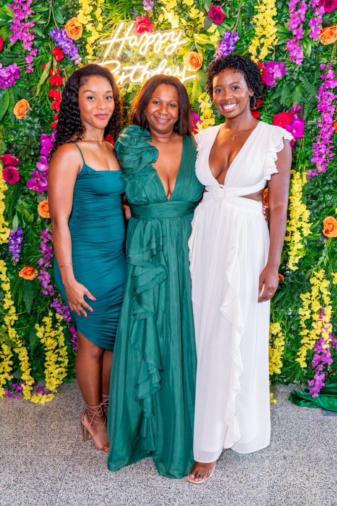 Emerald greenery photo op floral installation event design at Gwinnett Environmental & Heritage Center